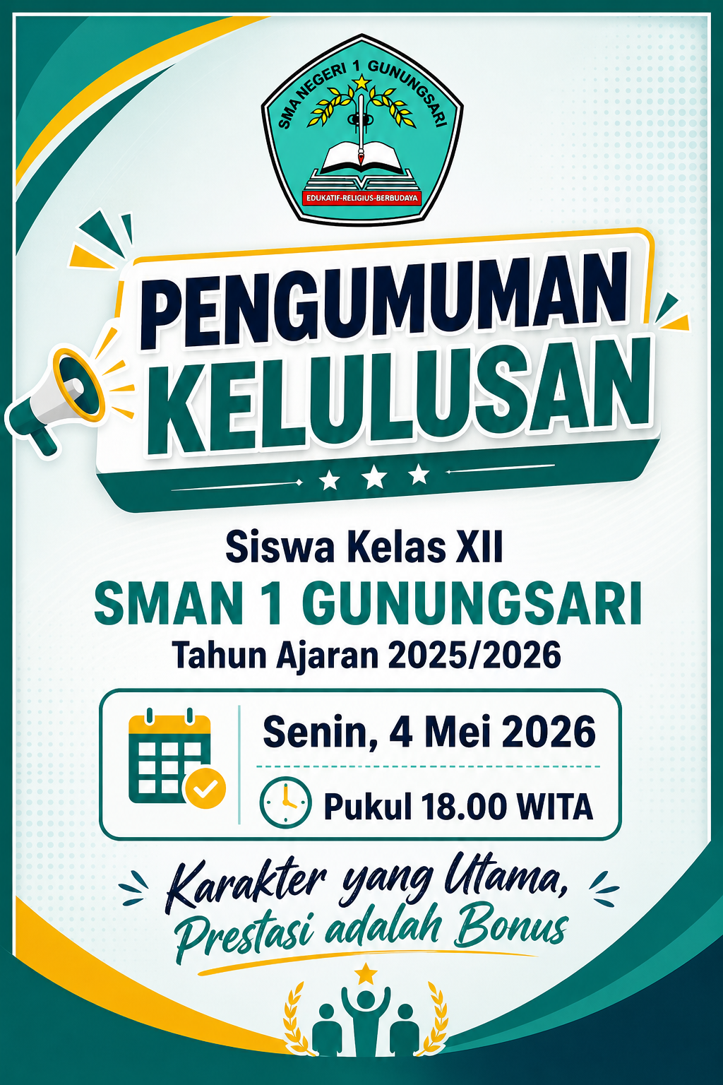 PENGUMUMAN KELULUSAN 2025/2026